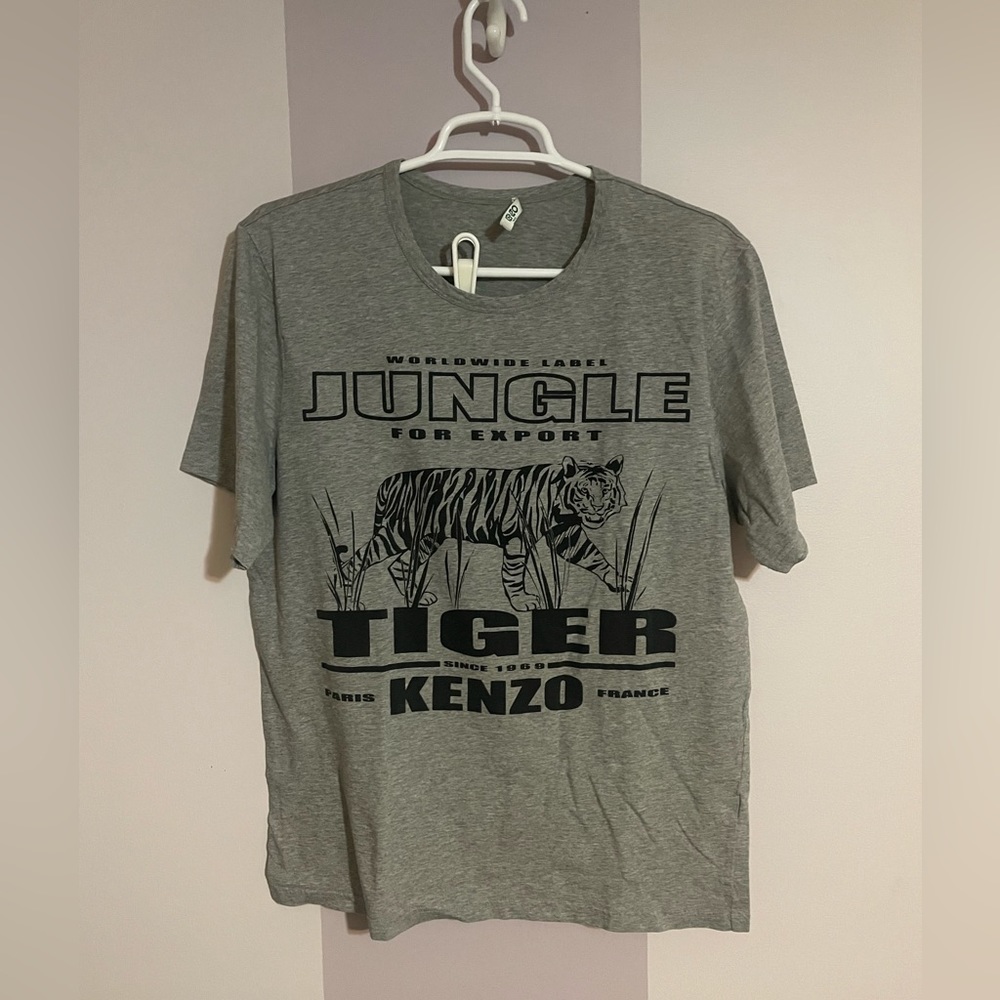 Authentic men’s kenzo grey t-shirt size medium